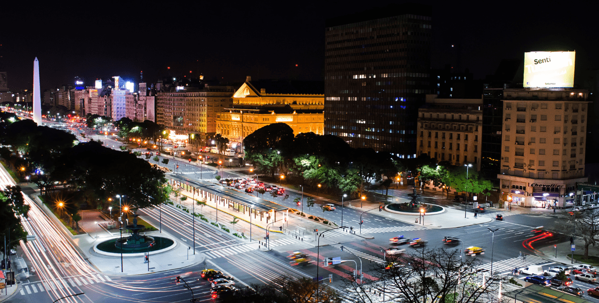 Camaras de control de transito en Buenos Aires