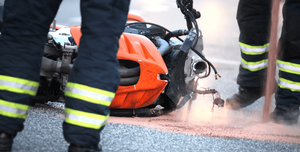 Accidente en moto buenos aires